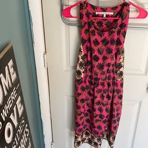 Rachel Roy Dress Leaf Pattern
